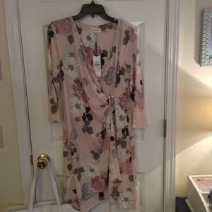 NWT Calvin Klein floral dress